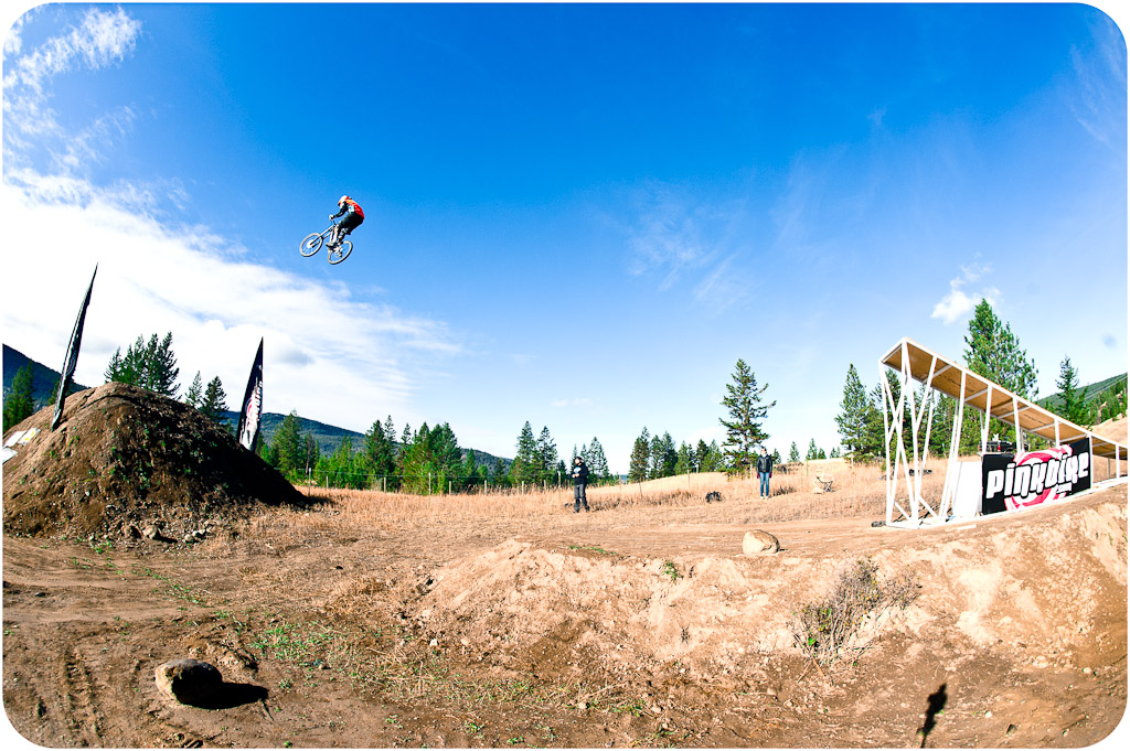 Longest mountain hot sale bike jump