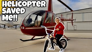 Helicopter Saved Me! Never Practiced My...