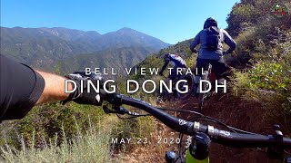 MTB Riding Ding Dong DH at Bell View Trails,...