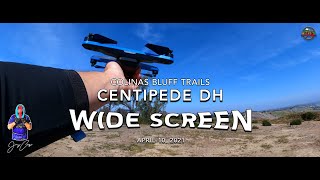 MTB Riding Centipede at Colinas Bluff Trails,...