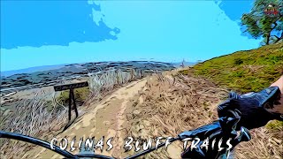 MTB Riding Centipede at Colinas Bluff Trails,...