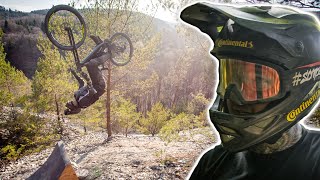 Mit kaputtem KREUZBAND & ZEITDRUCK MTB...