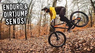 NEUER MTB TRAIL + DIRTJUMP SENDS!