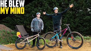 PRO BMX RIDER BRINGS INSANE WORLD FIRST TRICKS...