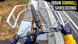I COULDN'T WAIT ANY LONGER TO RIDE MY DOWNHILL...