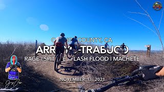 MTB Riding Arroyo-Trabuco Trails, November 13,...