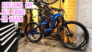 NEW BIKE DAY IS THE BEST// BUILDING MY OLD...