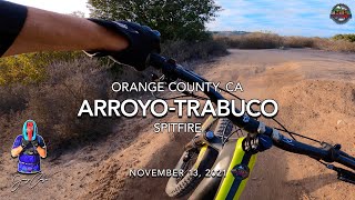 MTB Riding Spitfire at Arroyo-Trabuco Trails,...