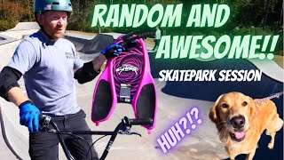 A HILARIOUSLY WILD BMX SESSION!!! 