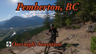 My favorite trail in Pemberton, BC - Overnight...