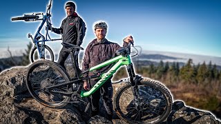 Frostige 33km MTB Tour mit Profi MMA Kämpfer...