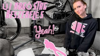 Új rugóstag beszerelés és némi setup |...
