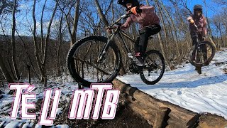 Téli mtb bringázás - GT Zaskar merev vázas...