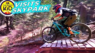 @Calirado Kid Tried to Crash me at SkyPark