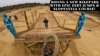 Epic day shredding the new dirt jumps &...