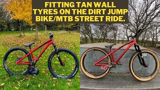 Jump bike changes and a MTB street sesh!//Vlog 4