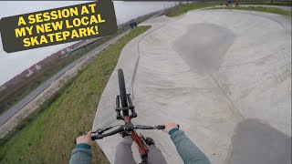 Riding a new skatepark in chelmsford/Random...