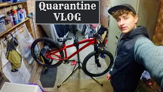 Dirt jump bike maintenance//LOCKDOWN VLOG