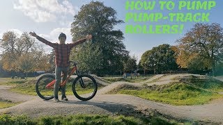 HOW TO PUMP AT A PUMPTRACK TUTORIAL!