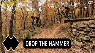 Riding GREEN, BLUE and BLACK trails in...