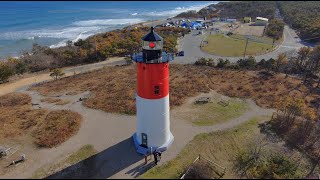 The Coast of Cape Cod Nauset Marsh Lighthouse...