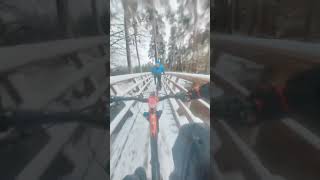 Snow! What do you do? #mtb #mtblife