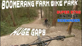Hitting MASSIVE wooden features at Boomerang...