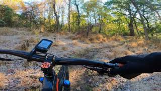 MTB Core Creek Park - Climb out from Broke Back