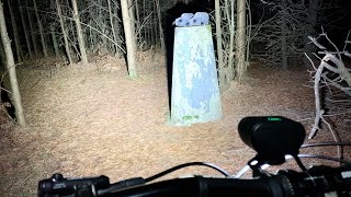 AN MTB NIGHTRIDE TESTING SOME MAGICSHINE BIKE...