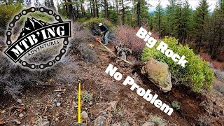 Making Some Rock Features - Mountain Bike...