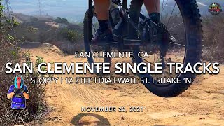 MTB Riding San Clemente Single Tracks,...