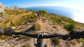 Omiš enduro trails on Perun - shuttle part 2/3