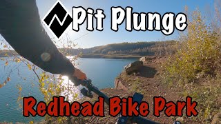 Technical rocks and scenic views. Pit Plunge...