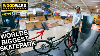 RIDING MY MTB AT THE BIGGEST SKATEPARK IN THE...