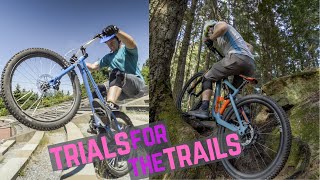 The 5 basic trials techniques EVERY mountain...