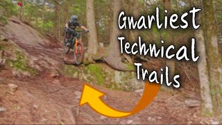 Riding The Gnarliest Technical Trails at...
