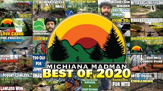 Mountain Bike Crashes and More! - 2020 Recap...