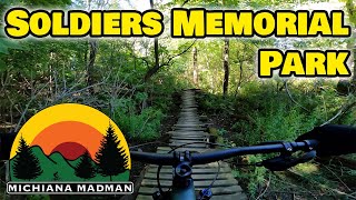 Soldiers Memorial Park Mountain Bike Trail...