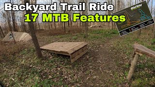 Backyard Mountain Bike Trail Tour: Let's Ride...