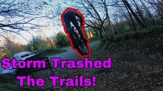 WE RODE EASTRIDGE RIGHT AFTER THE STORM