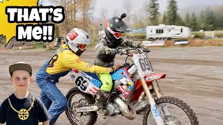 My First Time on a 125cc Dirt Bike! With my...