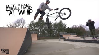 He Actually Landed A Feeble Grind To Hard Tail...
