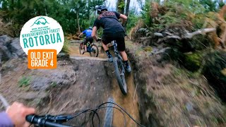 Old Exit, Rotorua - Main line with confidence...