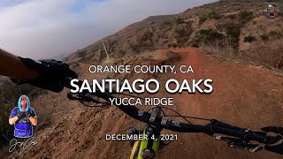 MTB Riding Yucca Ridge at Santiago Oaks,...