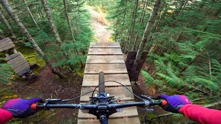Whistler but on an old 50 lb Freeride Bike