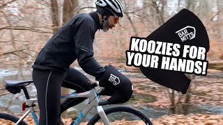 Keep your hands warm cycling 'Bar Mitts are...