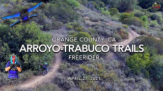MTB Riding Freerider at Arroyo-Trabuco Trails,...