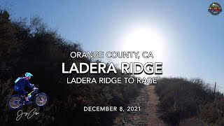 MTB Riding Ladera Ridge, December 8, 2021