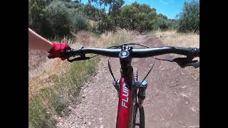 Blue luge at OHalloran HILL with Joey, 10