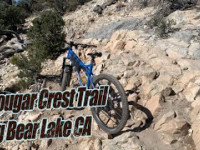 Riding Cougar Crest Trail in Big Bear Lake
